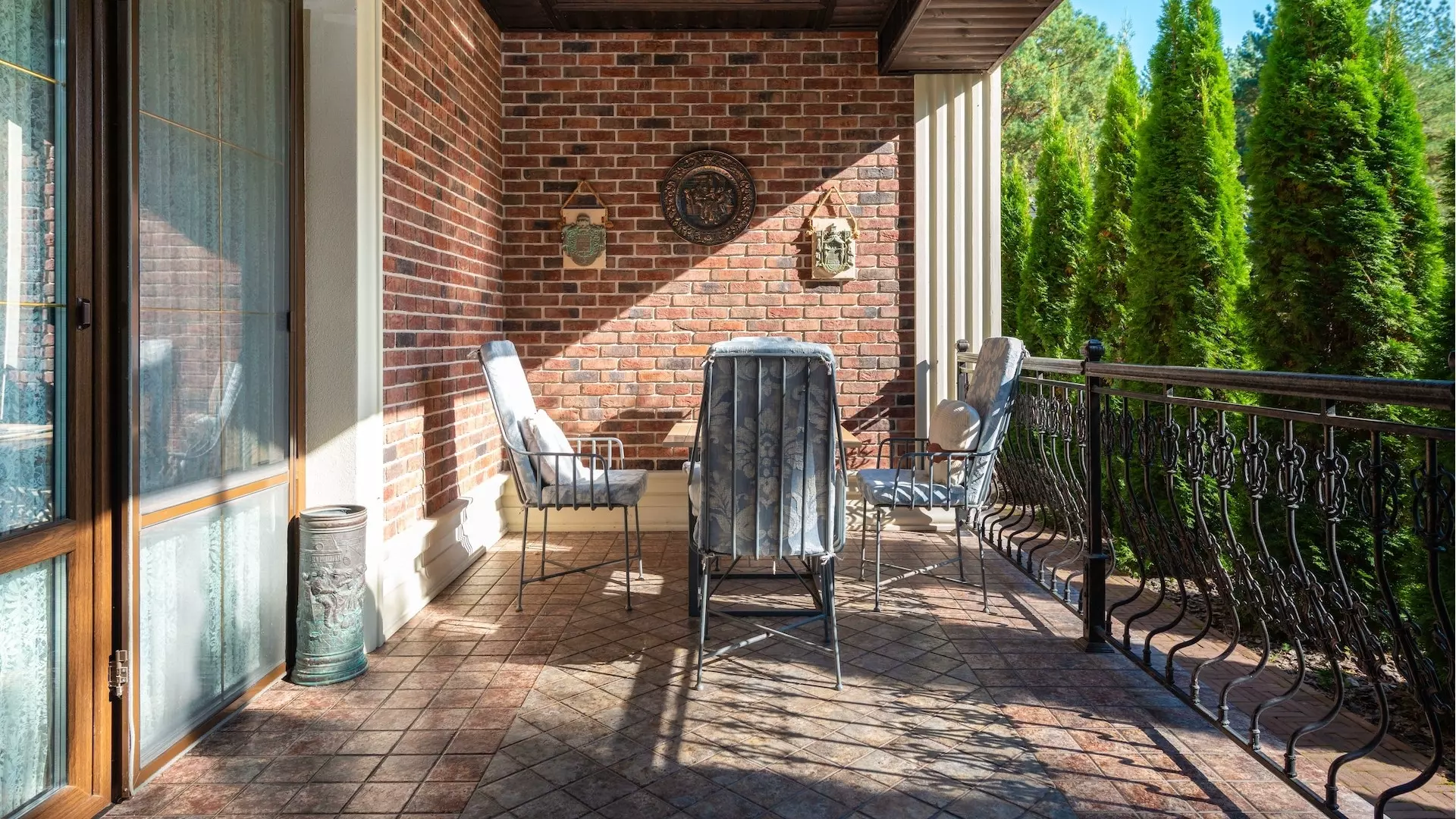 Pose de carrelage sur balcon