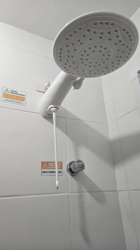 instalação de chuveiro elétrico