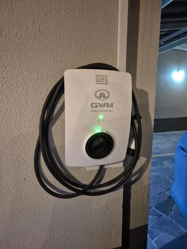instalação de wallbox para veículo elétrico
