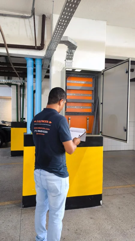 Vistoria Técnica elétrica com emissão de TRT